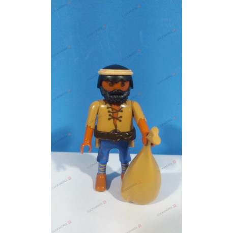 PLAYMOBIL FIGURA ALDEANO CON SACO , BELEN - 4/8/21