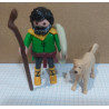 PLAYMOBIL ALDEANO CON PERRO , BELEN - 17/5/22