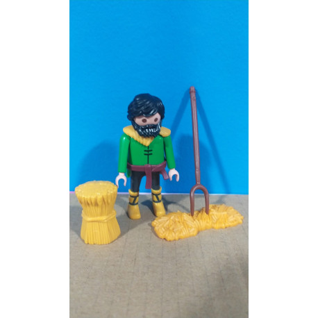 PLAYMOBIL ALDEANO , AGRICULTOR , BELEN  - 17/5/22