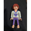 PLAYMOBIL MUJER EN PIJAMA DE CORAZON - 13/2/21