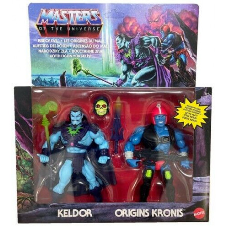 MATTEL MASTERS DEL UNIVERSO - PACK KELDOR Y KRONIS EXCLUSIVO