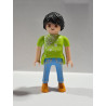 PLAYMOBIL FIGURA MUJER CITY CON CAMISETA VERDE - 2/4/23