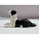 PLAYMOBIL PERRO BLANCO Y NEGRO TUMBADO - 2/4/23