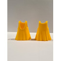 PLAYMOBIL PAREJA VESTIDO GOMA  AMARILLO - 20/4/23