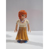 PLAYMOBIL  FIGURA CHICA PELIRROJA CON FALDA LARGA - 23/10/20