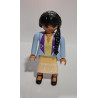 PLAYMOBIL MUJER CON COLETA MORENA Y FALDA - 21/8/23