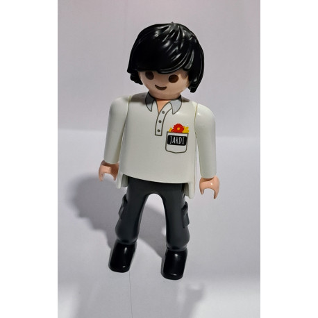 PLAYMOBIL FIGURA JARDINERO LECHUZA - 21/8/23
