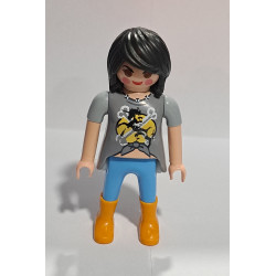 PLAYMOBIL FIGURA MALOTA , LADRONA - 21/8/23
