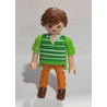 PLAYMOBIL FIGURA HOMBRE CITY CON CAMISETA VERDE - 21/8/23