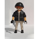 PLAYMOBIL FIGURA LADRON CON PISTOLA  - 28/9/23