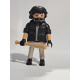 PLAYMOBIL FIGURA MALOTE CON BATE DE BEISBOL , LADRON  - 28/9/23