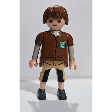 PLAYMOBIL FIGURA TRABAJADOR CAMPING  - 28/9/23