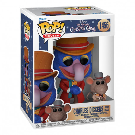 POP DISNEY MUPPETS NAVIDAD - CHARLES DICKENS WITH RIZZO