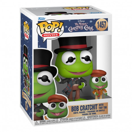 POP DISNEY MUPPETS NAVIDAD - BOB CRATCHIT WITH TINY TIM