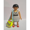 PLAYMOBIL MORENA Y COLETA CON VESTIDO Y BOLSO - 16/8/23