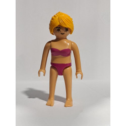 PLAYMOBIL FIGURA MUJER RUBIA EN BIKINI - 30/10/23