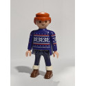 PLAYMOBIL FIGURA CHICO JERSEY DE INVIERNO - 30/10/23