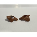 PLAYMOBIL PAREJA PROTECTOR CUELLO MARRON - 30/10/23