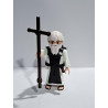 PLAYMOBIL FIGURA MONJE CISTERCIENSE REF 71398 CON CRUZ - 30/10/23