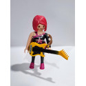 PLAYMOBIL ROCKERA CON GUITARRA AMARILLA - 18/12/23
