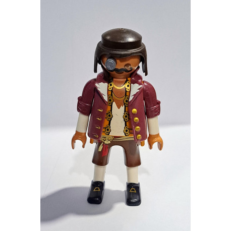 PLAYMOBIL FIGURA PIRATA CON OJO TAPADO , BURGUES - 18/12/23