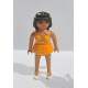 PLAYMOBIL CHICA MORENA CON FALDA - 10/6/21