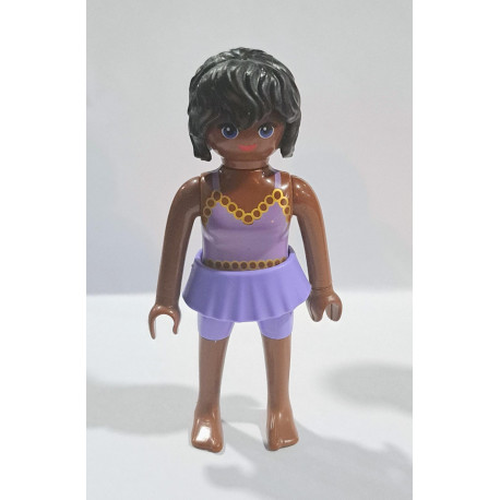 PLAYMOBIL CHICA NEGRA CON FALDA - 10/6/21