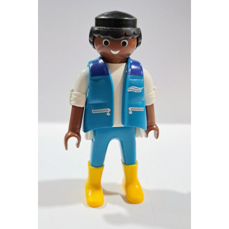 PLAYMOBIL FIGURA TRABAJADOR AQUARIUM - 30/10/23