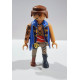 PLAYMOBIL FIGURA PIRATA CHALECO AZUL Y PATA DE PALO - 30/10/23
