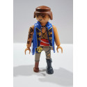 PLAYMOBIL FIGURA PIRATA CHALECO AZUL Y PATA DE PALO - 30/10/23