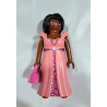 PLAYMOBIL FIGURA MUJER NEGRA CON TRAJE Y VESTIDO - 25/6/21