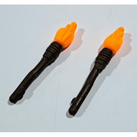 PLAYMOBIL 2X ANTORCHA DE MANO - 25/6/21