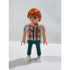 PLAYMOBIL FIGURA CITY PELIRROJO CON CAMISA - 13/11/16