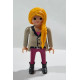 PLAYMOBIL FIGURA CHICA RUBIA PANTALON ROSA - 13/11/16