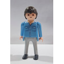 PLAYMOBIL FIGURA CHICO CAMISA AZUL  - 16/4/19