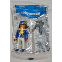 PLAYMOBIL LLAVERO ORIGINAL FIGURA AZAFATA - 16/3/23