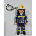 PLAYMOBIL LLAVERO ORIGINAL FIGURA BOMBERO - 16/3/23
