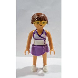 PLAYMOBIL CHICA JOVEN FALDA Y GAFAS - 2/10/20