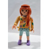 PLAYMOBIL CHICA PELO GOMA NARANJA - 2/10/20