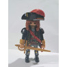 PLAYMOBIL PIRATA MUY COMPLETO , ESPADA , HOMBRERAS - 11/2/16