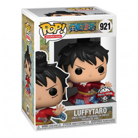 FUNKO POP ONE PIECE - LUFFYTARO METALICO EXCLUSIVO 921