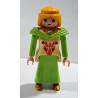 PLAYMOBIL FIGURA PRINCESA MEDIEVAL TRAJE VERDE - 8/12/22