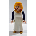 PLAYMOBIL FIGURA PRINCESA MEDIEVAL TRAJE BLANCO - 8/12/22