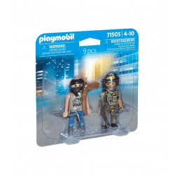 PLAYMOBIL DUO PACK 71505 LADRON Y POLICIA