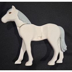 PLAYMOBIL CABALLO BLANCO SEGUNDA GENERACION - 15/2/22