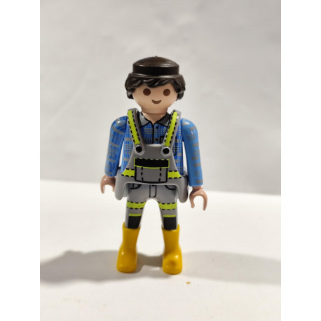 PLAYMOBILFIGURA MECANICO CON MON DE TRABAJO  - 2/7/24