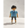 PLAYMOBIL FIGURA ASIATICO CON CAMISA CUADROS  - 2/7/24