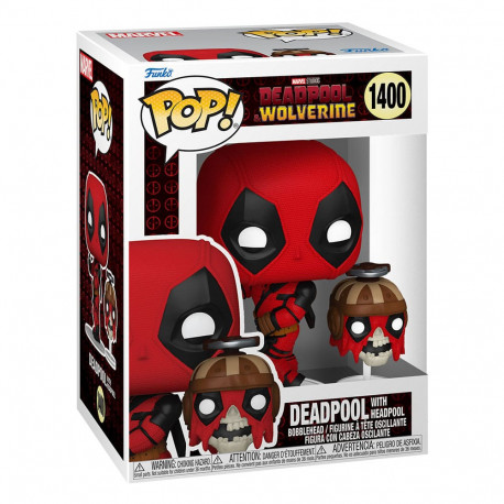 FUNKO POP DEADPOOL 3 - DEADPOOL WITH HEADPOOL Nº 1400