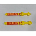 PLAYMOBIL 2X ESPADA ROMANA ROJA Y AMARILLA - 2/7/24