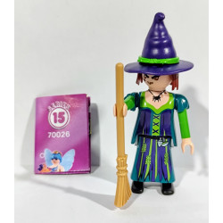 PLAYMOBIL FIGURA VAMPIRA - BRUJA , HALLOWEEN  SERIE 15 - 13/12/21